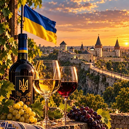 Ukrainian Wines on Fire