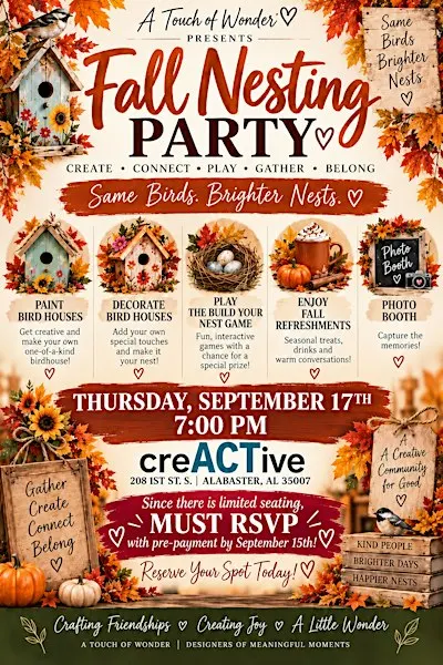 Fall Nesting Event