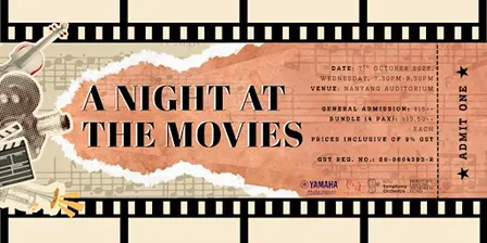 NTUSO Pops: A Night At The Movies