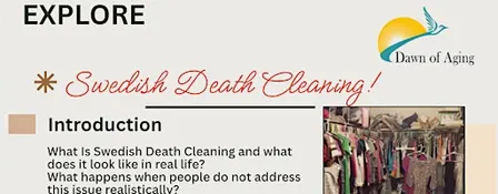 Learn about Swedish Death Cleaning