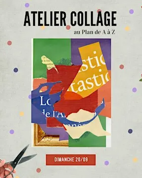 Atelier Collage - Découpe, assemble et crée ton collage abstrait