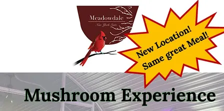 Mushroom Experience Dinner at Meadowdale Winery with Chef David Stein