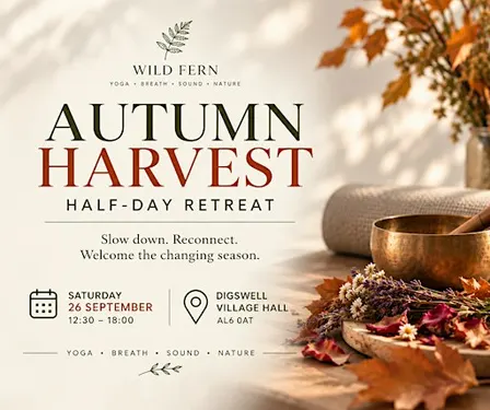 Yoga - Autumn Half-Day Retreat
