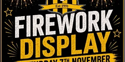 Oakworth Juniors Firework Display