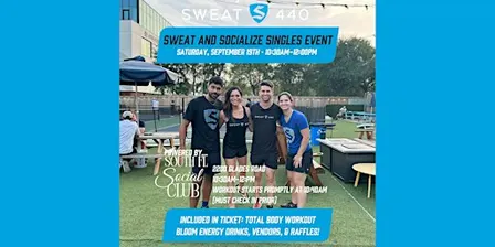 Sweat & Socialize Singles Event