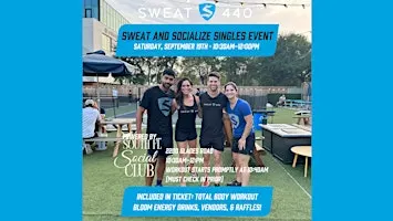 Sweat & Socialize Singles Event