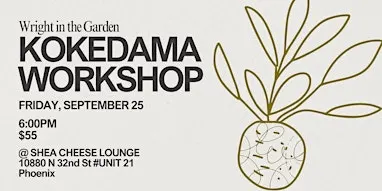 Kokedama Workshop