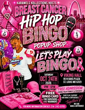 Breast Cancer Hip Hop Bingo