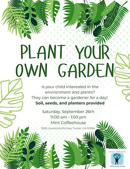 Plant Your Own Garden