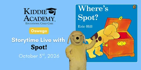 FREE Storytime Live Event with Spot in Oswego!