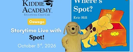 FREE Storytime Live Event with Spot in Oswego!