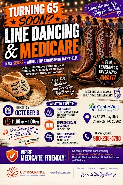 Line Dancing & 2027 Medicare Updates