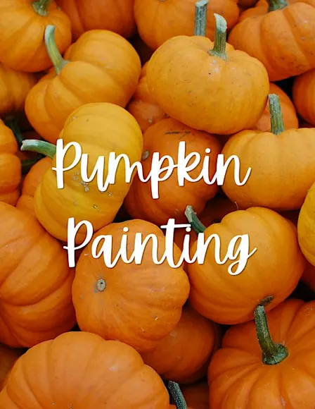 Kids Activity: Pumpkin Painting