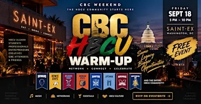 CBC HBCU Warm-Up | FREE HBCU Mixer at Saint-EX