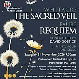 PCU performing The Sacred Veil by Whitacre and Faure Requiem