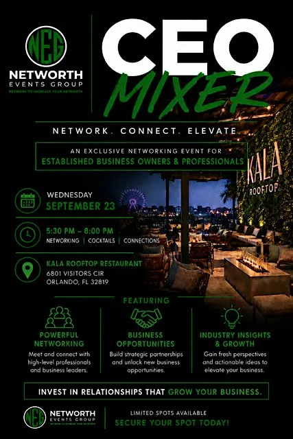 Central FL's- CEO Mixer For Professionals
