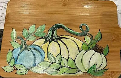 Paint a Fall Charcuterie Board