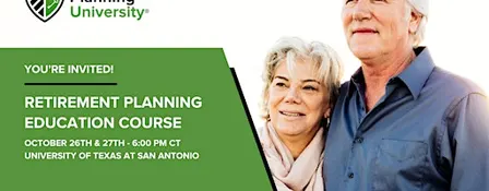 Retirement Planning University - UTSA - October 2026