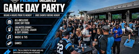 Premium Tailgate Party: Carolina Panthers vs. Seattle Seahawks