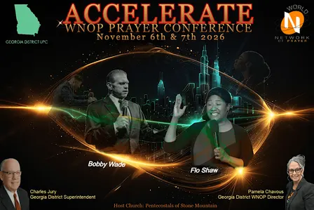 “ACCELERATE” WNOP PRAYER CONFERENCE GA DIST.