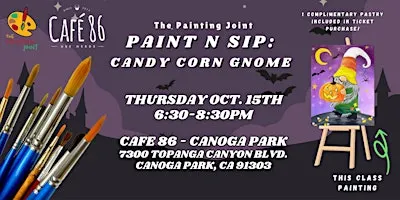 Paint n Sip: Candy Corn Gnome
