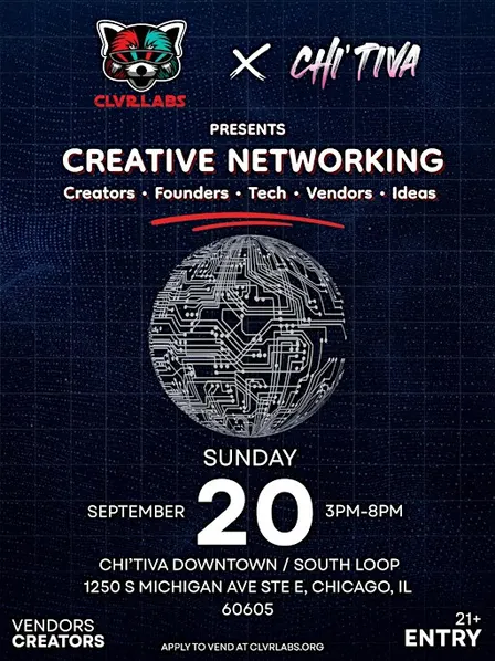 Chicago Creative Networking at Chi’Tiva Downtown | CLVR LABs™