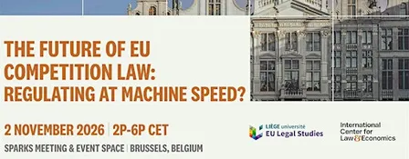The Future of EU Competition Law: Regluating at Machine Speed?