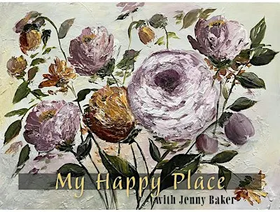My Happy Place - Palette Knife Painting with Jenny Baker
