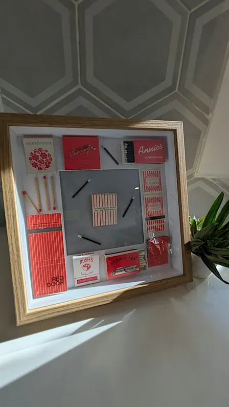Make Your Own Matchbook Shadow Box (Oshawa)