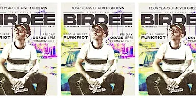 4 Years of Groovin : Birdee (Glitterbox)
