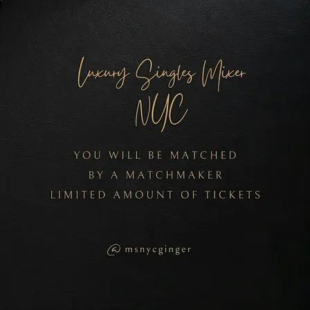 Luxury Matchmaker's Singles Mixer Fall Edition