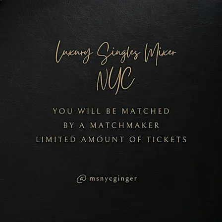 Luxury Matchmaker's Singles Mixer Fall Edition