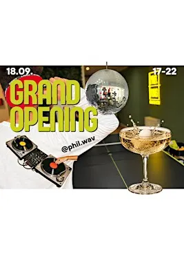 Ping Pong Garden Grand Opening