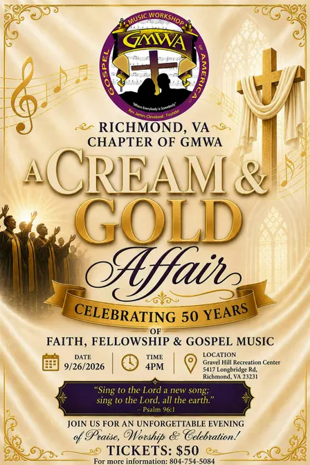 A Cream and Gold Affair