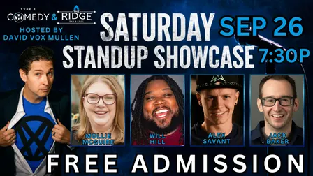 SATURDAY STANDUP SHOWCASE!