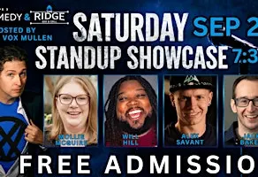 SATURDAY STANDUP SHOWCASE!