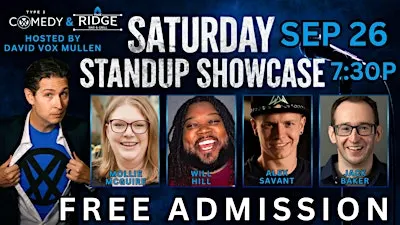 SATURDAY STANDUP SHOWCASE!