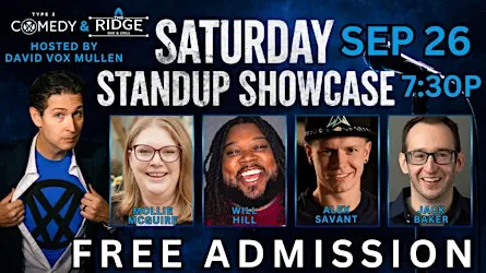 SATURDAY STANDUP SHOWCASE!