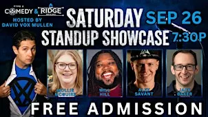 SATURDAY STANDUP SHOWCASE!