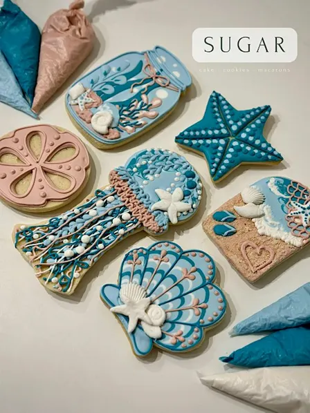 Ocean Sugar Cookie Decorating Class - October 10