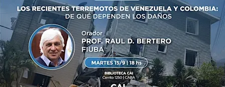 Los recientes terremotos de Venezuela y Colombia