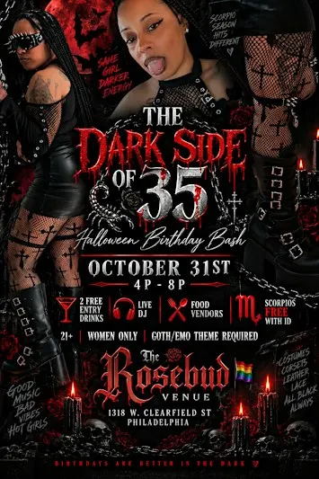The Dark Side of 35 • scorpioszn