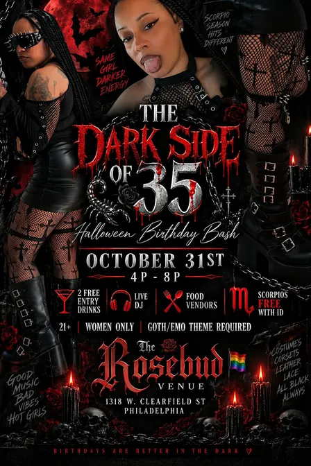 The Dark Side of 35 • scorpioszn