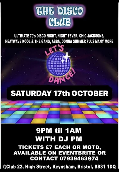 The Disco Club with DJ PM
