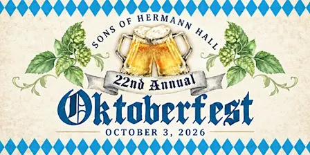 22nd Annual Oktoberfest @ Sons of Hermann Hall