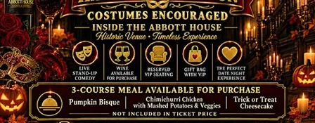 Date Night Comedy: Halloween Edition at The Abbott House - Seguin, TX