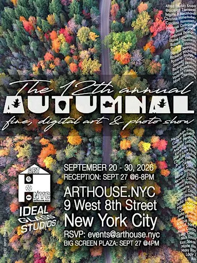 12th Annual Autumnal Reception @ ARTHOUSE.NYC