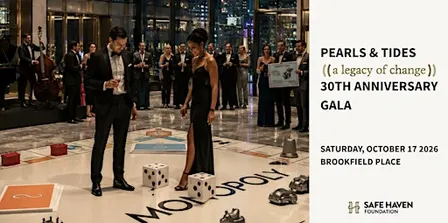 Pearls & Tides: Safe Haven Foundation's 30th Anniversary Gala
