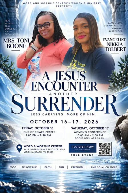 A Jesus Encounter: Another Surrender Women's Conference