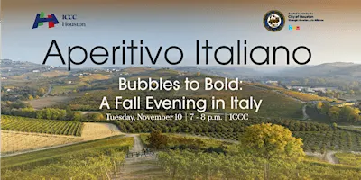 Aperitivo Italiano: Bubbles to Bold - A Fall Evening in Italy